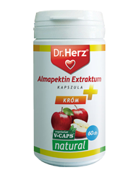 Dr.Herz Almapektin extraktum kapszula + króm 60db